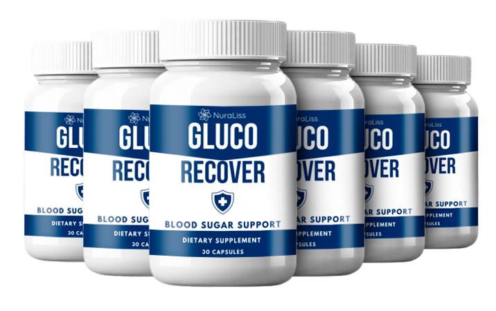 Gluco Recover 6 bottle pack best value bundle for blood sugar support